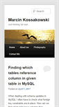 Mobile Screenshot of marcinkossakowski.com